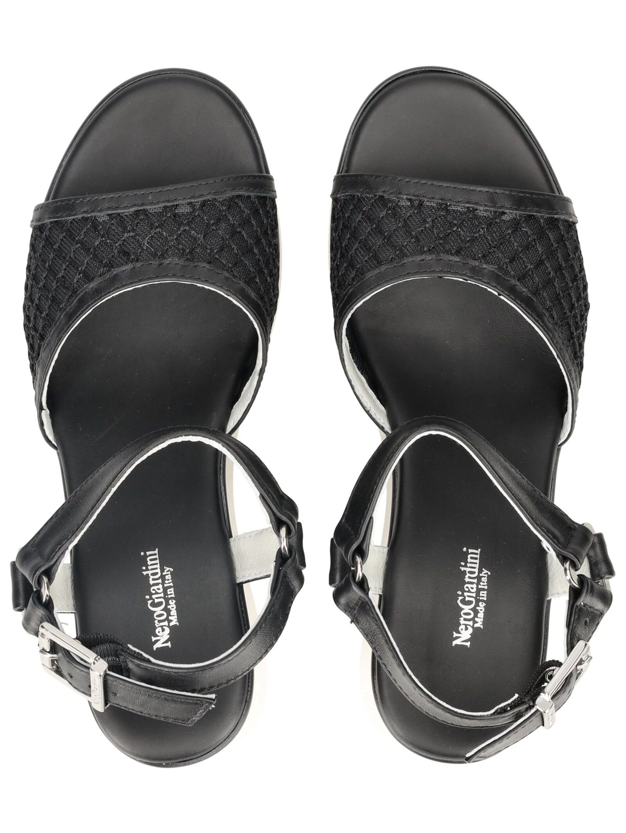 Sandales Nero Giardini en noir