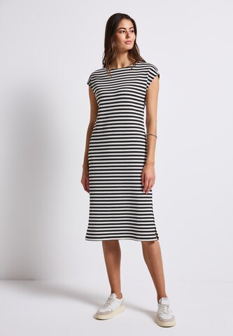 STREET ONE Strickkleid in Schwarz: Vorderseite