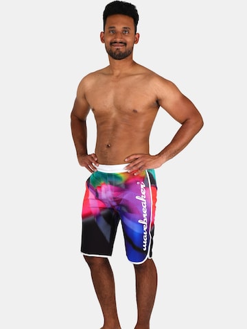 wavebreaker Badeshorts in Mischfarben