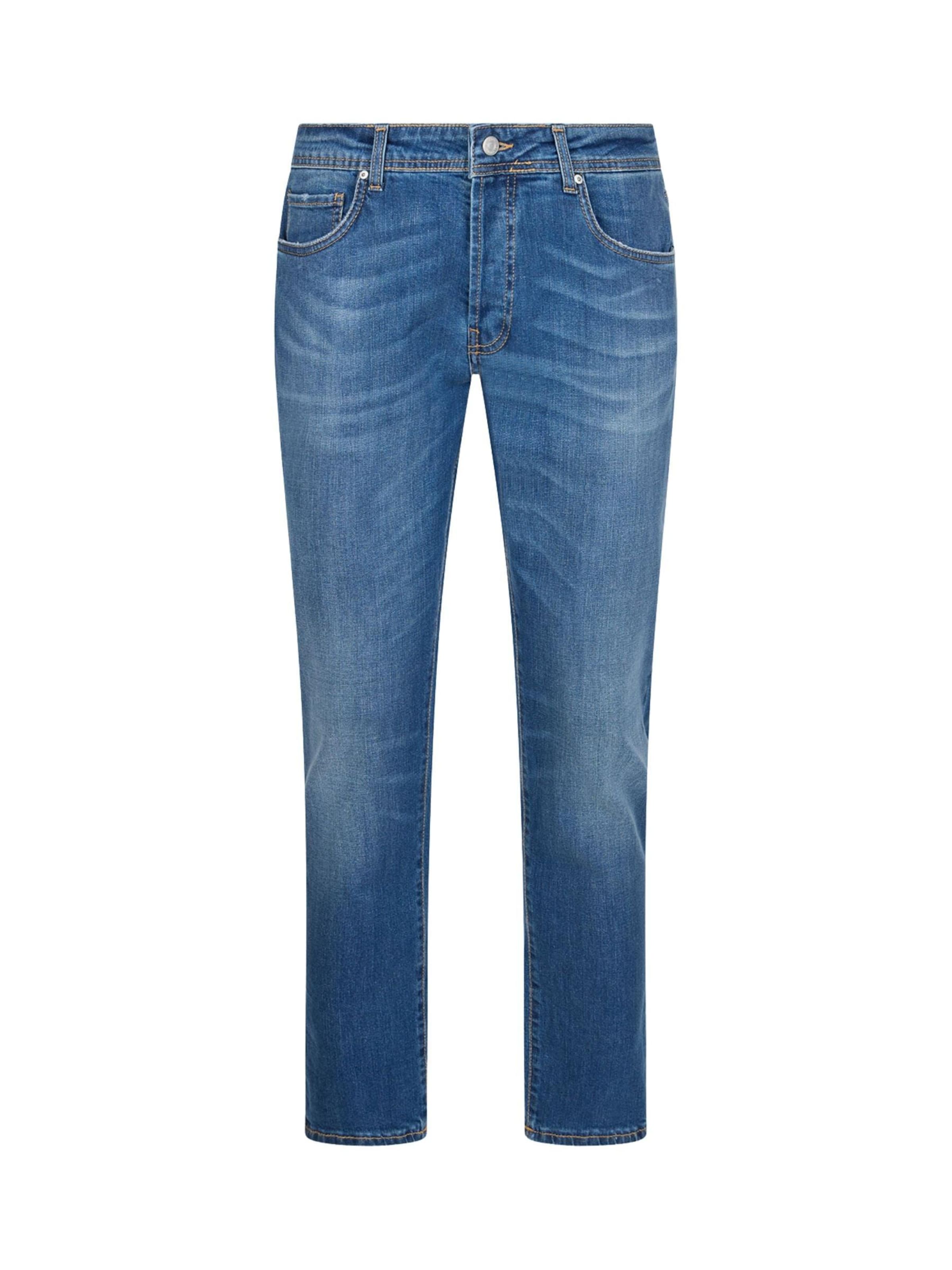 Liu Jo Regular Jeans 'LIU JO UOMO JEANS FRED PANTALONE' in Blauw: voorkant