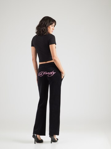 Ed Hardy Flared Παντελόνι σε μαύρο