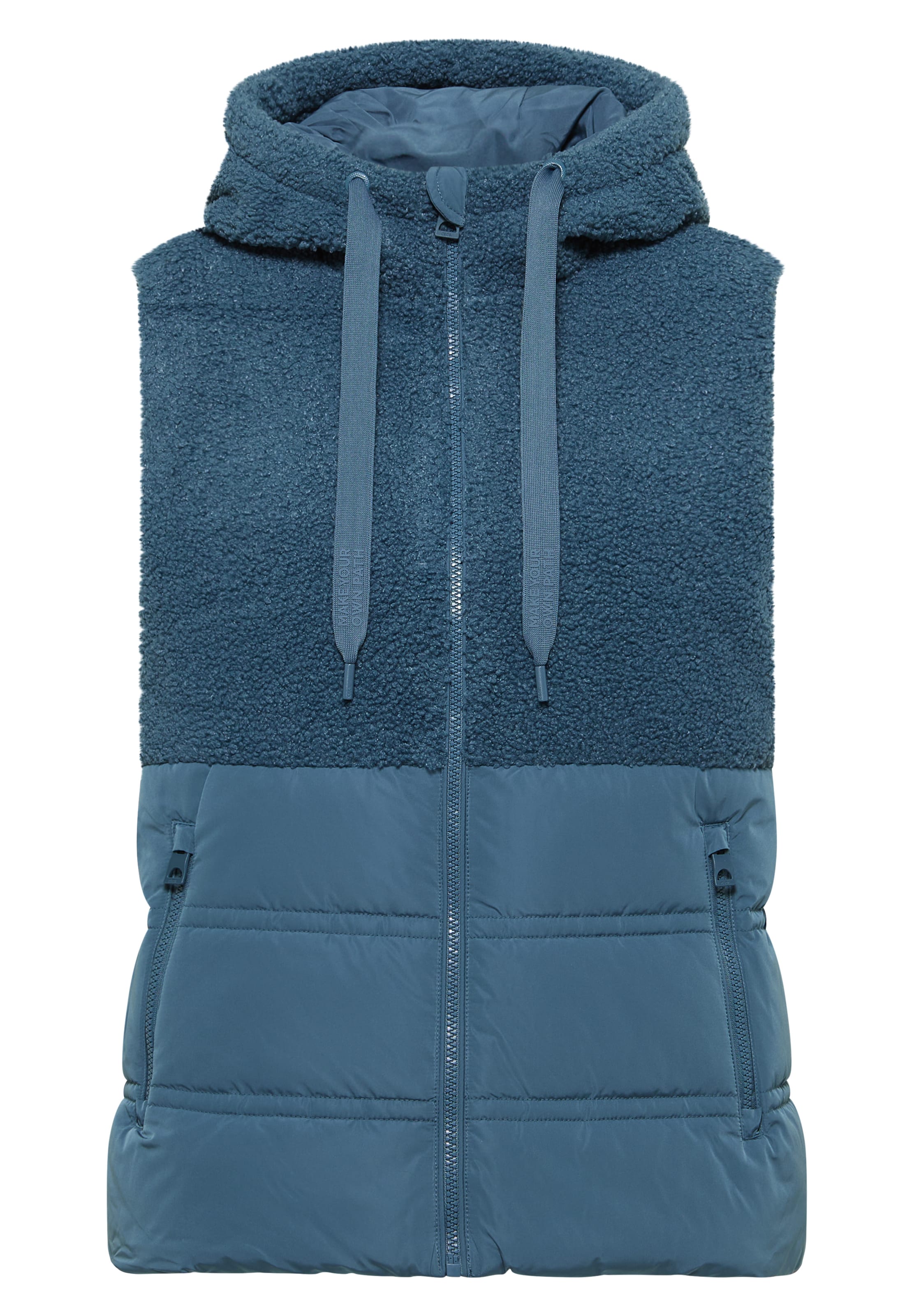 CECIL Vest in Blue: front