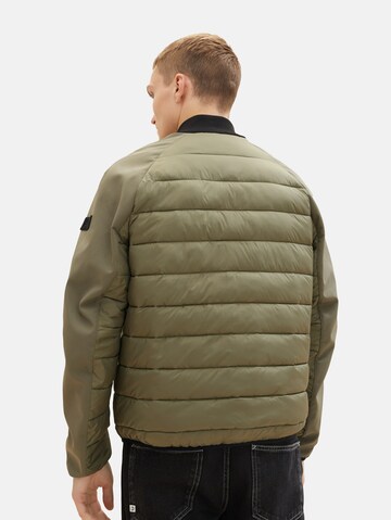 TOM TAILOR DENIM Between-season jacket in Green