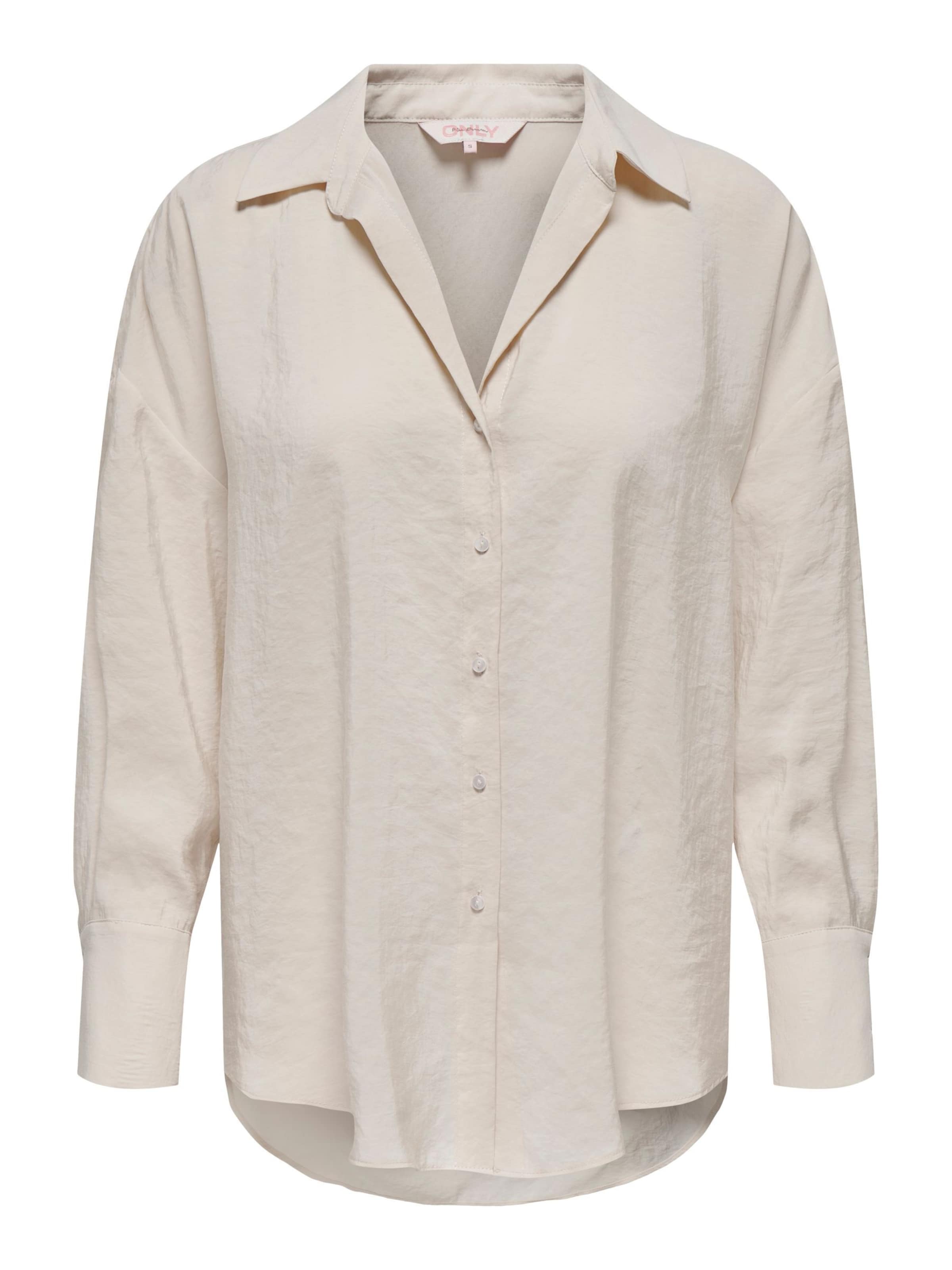 Camicia da donna 'CARZAZIMA' di ONLY Carmakoma in beige: frontale