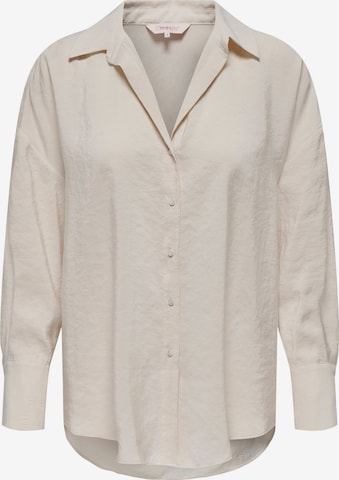Camicia da donna 'CARZAZIMA' di ONLY Carmakoma in beige: frontale