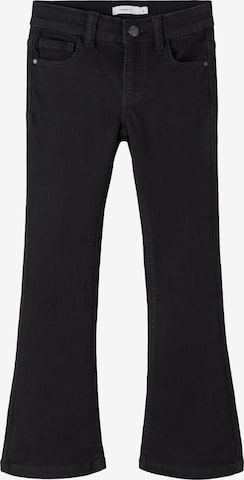 NAME IT Bootcut Jeans 'Polly' in Schwarz: predná strana