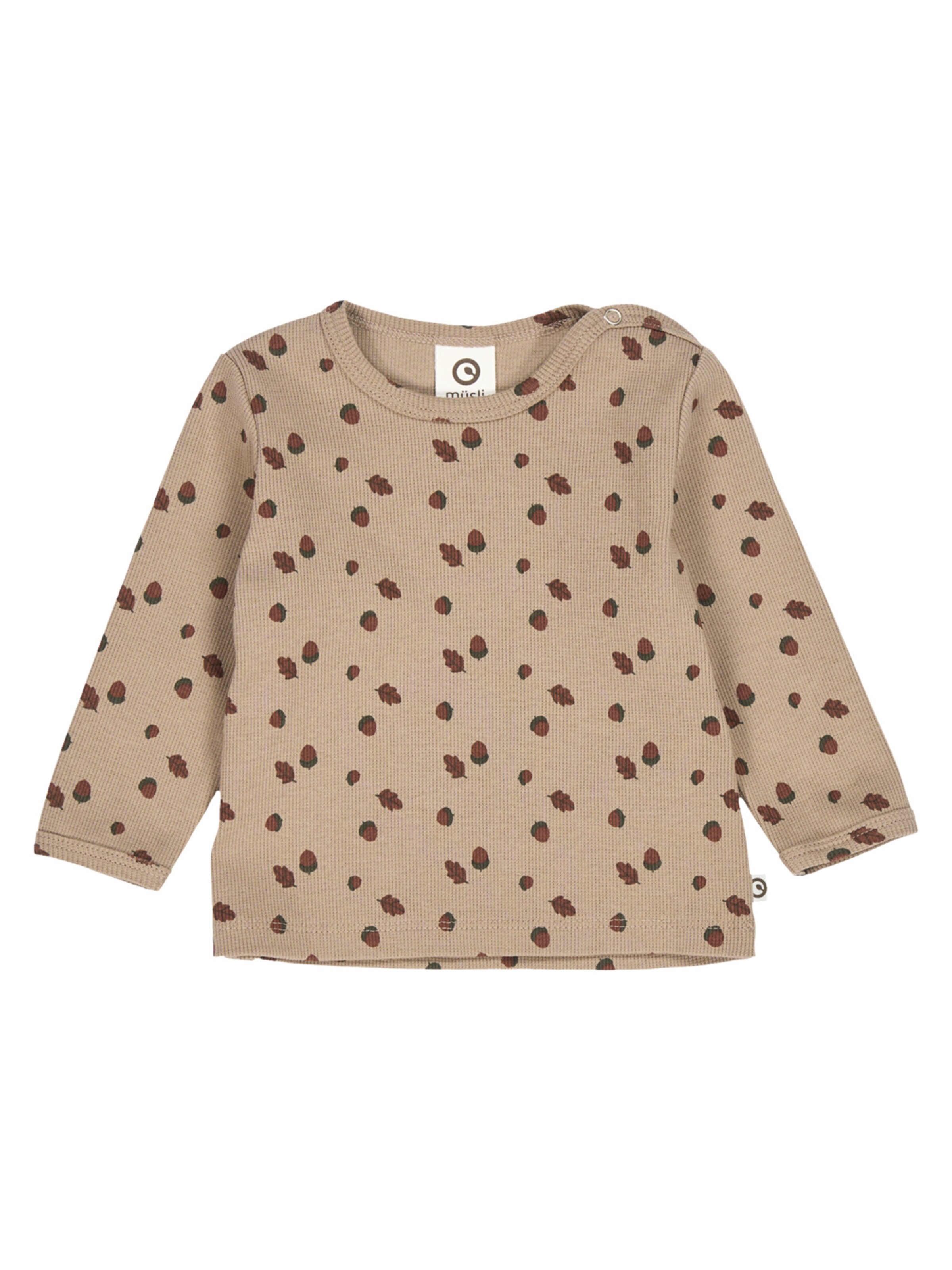 Maglietta di Müsli by GREEN COTTON in marrone: frontale