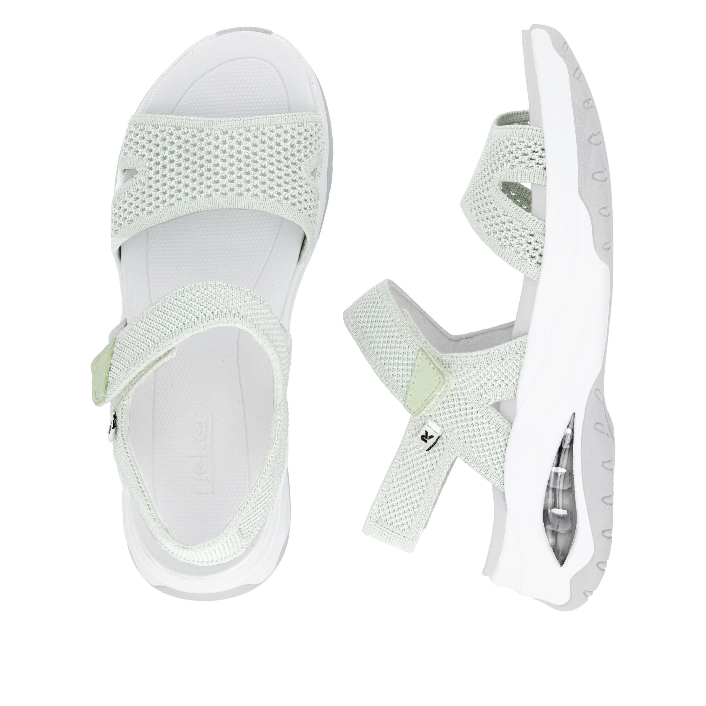 Rieker Sport Trekkingsandale in Grün