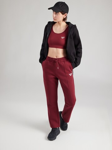 ReebokBustier Sportski top - crvena boja