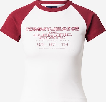 Maglietta di Tommy Jeans in rosso: frontale