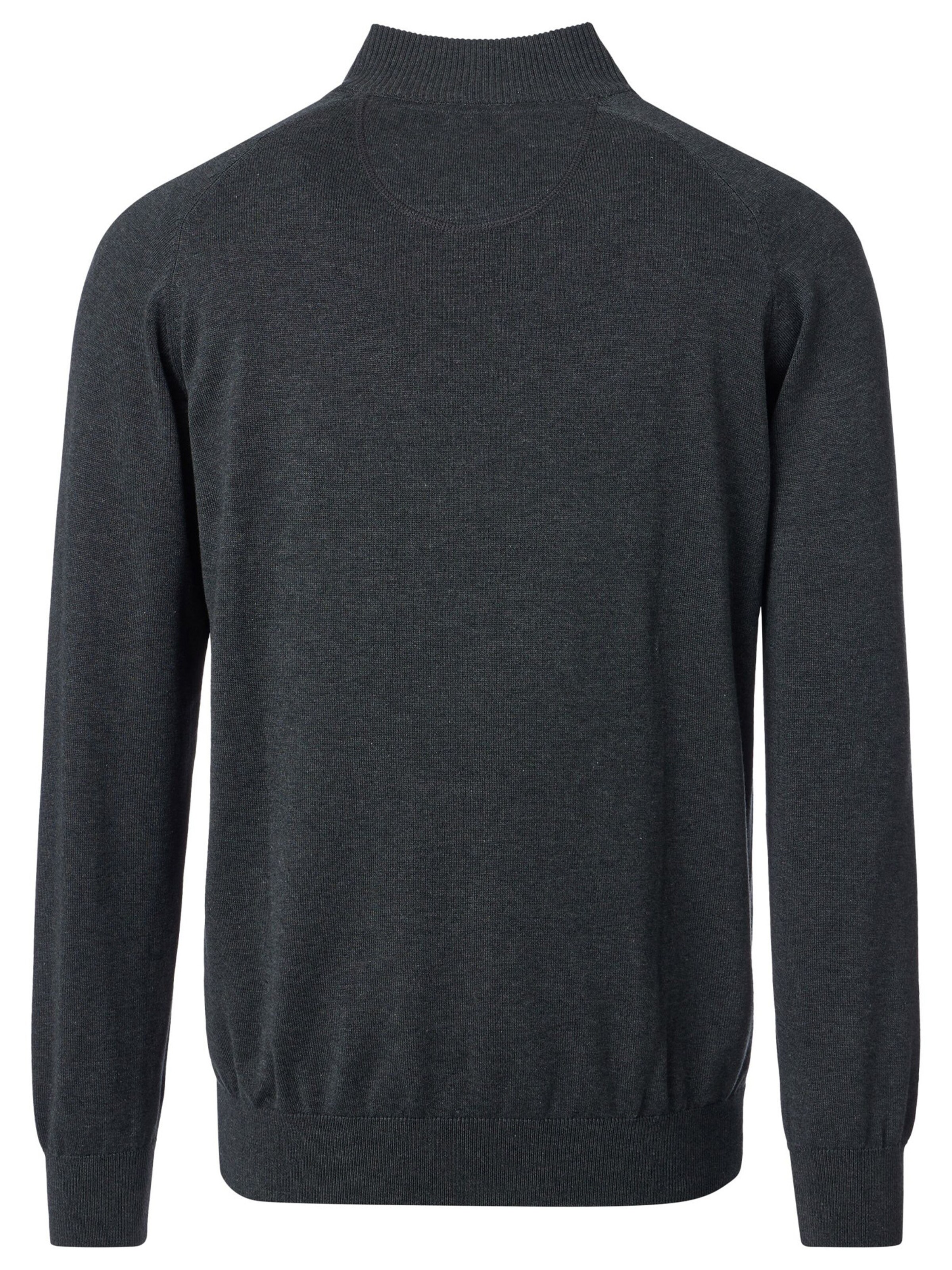 CASAMODA Knit Cardigan 'Basic' in Grey