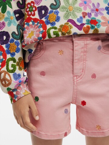 Desigual Обычный Штаны в Красный