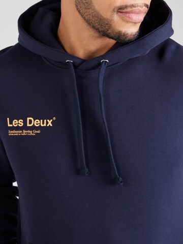 Les Deux Sweatshirt 'Brody' in Blauw