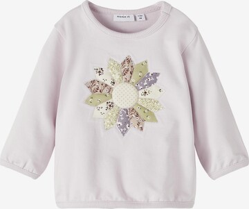 NAME IT Sweatshirt 'KIMIA' in Purple: front