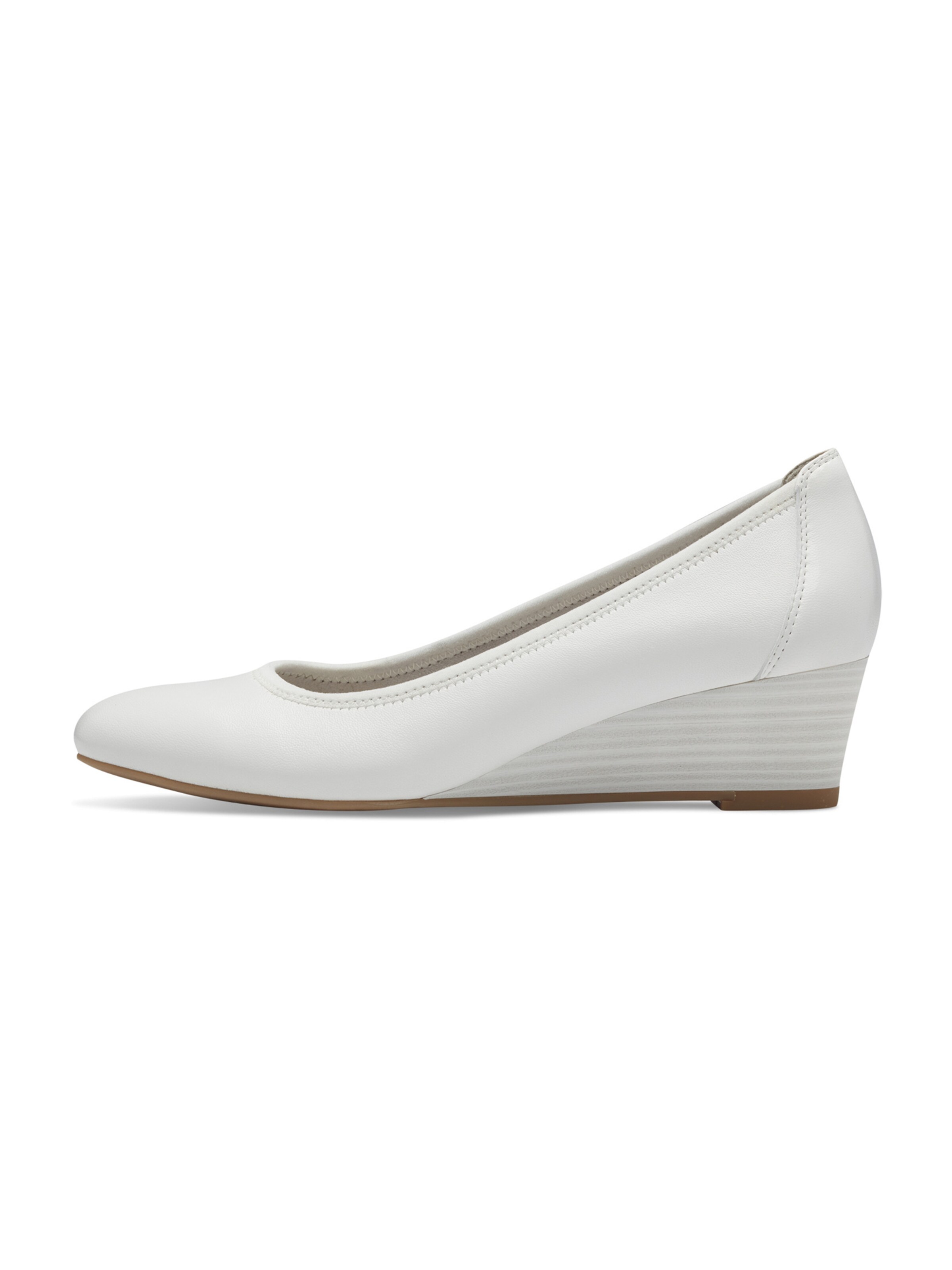 balts Tamaris Augstpapēžu kurpes