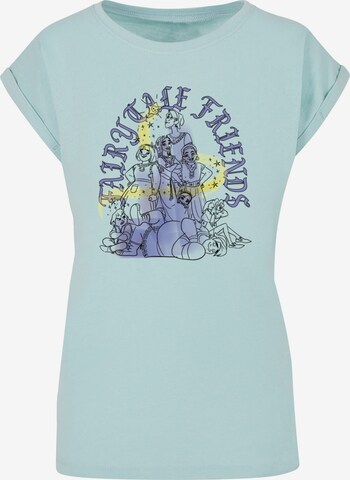 ABSOLUTE CULT Shirt 'Wish - Fairytale Friends' in Blauw: voorkant