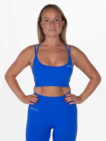 Divina Bustier Sport-BH 'Prime' in Blau
