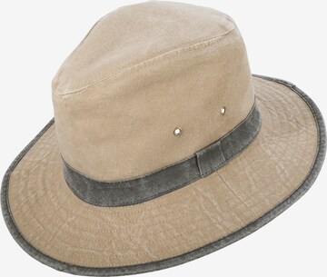 Chaplino Hat in Beige: front