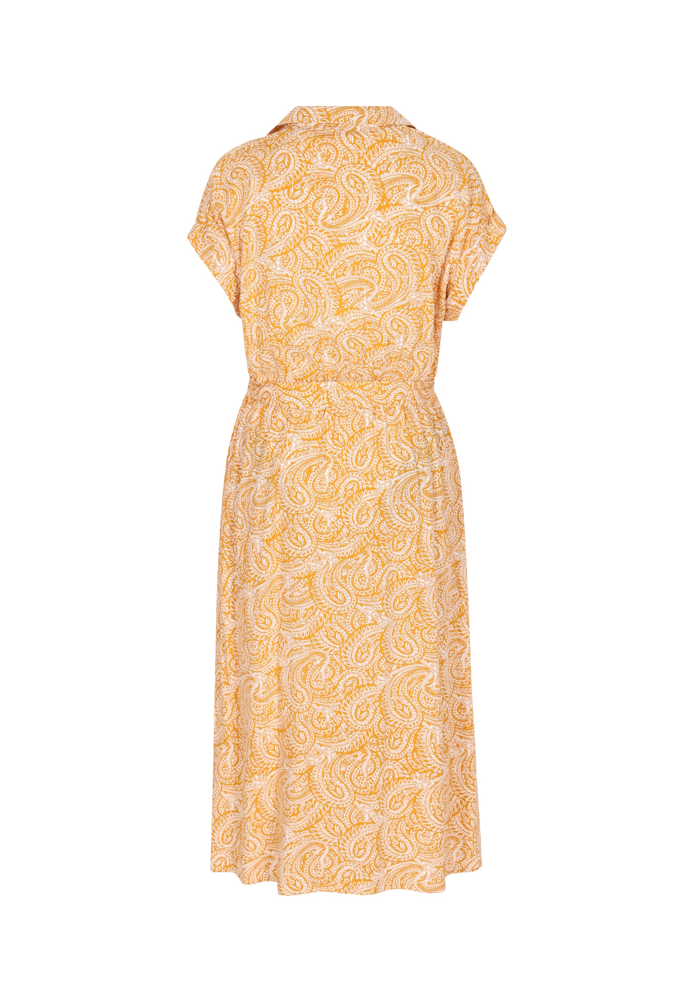 Gaya Платье-рубашка 'Retro' в Желтый