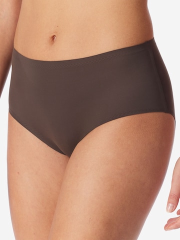 Slip ' Invisible Soft ' SCHIESSER en marron : devant