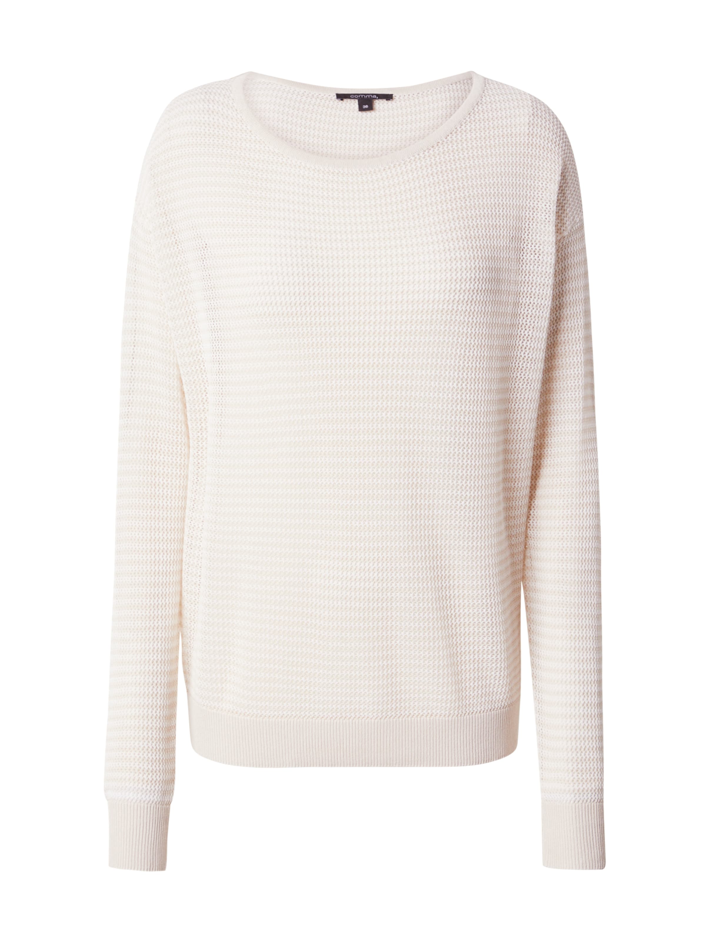 COMMA Pullover in Beige: Vorderseite