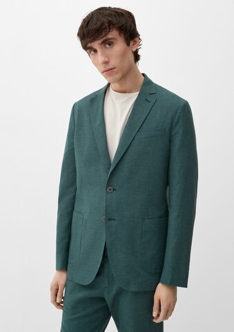 s.Oliver Slim fit Suit Jacket in Green: front