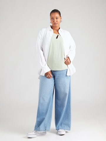 Vero Moda Curve Blúz 'VMALVA' - zöld