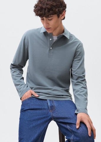 MANGO TEEN Shirt 'Guille' in Blue