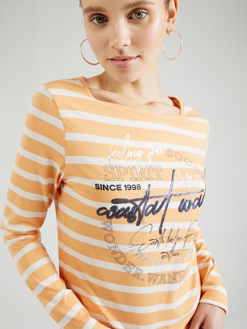 T-shirt 'Wanderlust' Soccx en orange