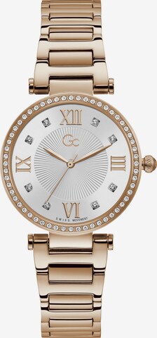 Gc Analoog horloge 'Gc LadyCrystal' in Goud: voorkant