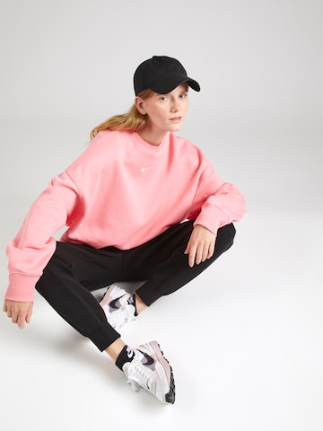 rožinė Nike Sportswear Megztinis be užsegimo 'Phoenix Fleece'