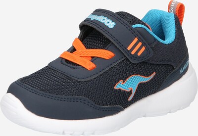 Sneaker 'Lilo' KangaROOS pe albastru noapte / azur / portocaliu, Vizualizare produs