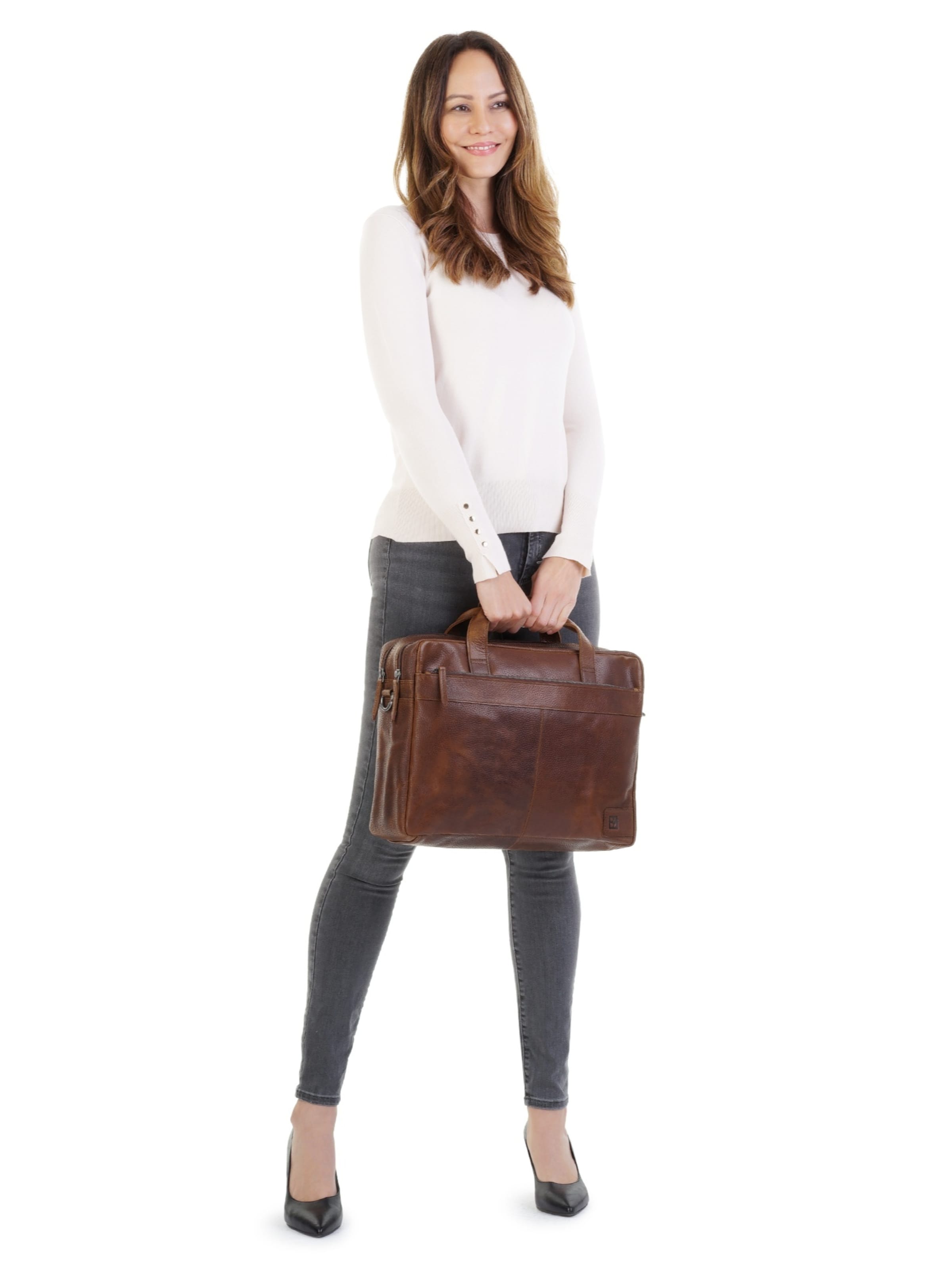 BODENSCHATZ Briefcase in Brown