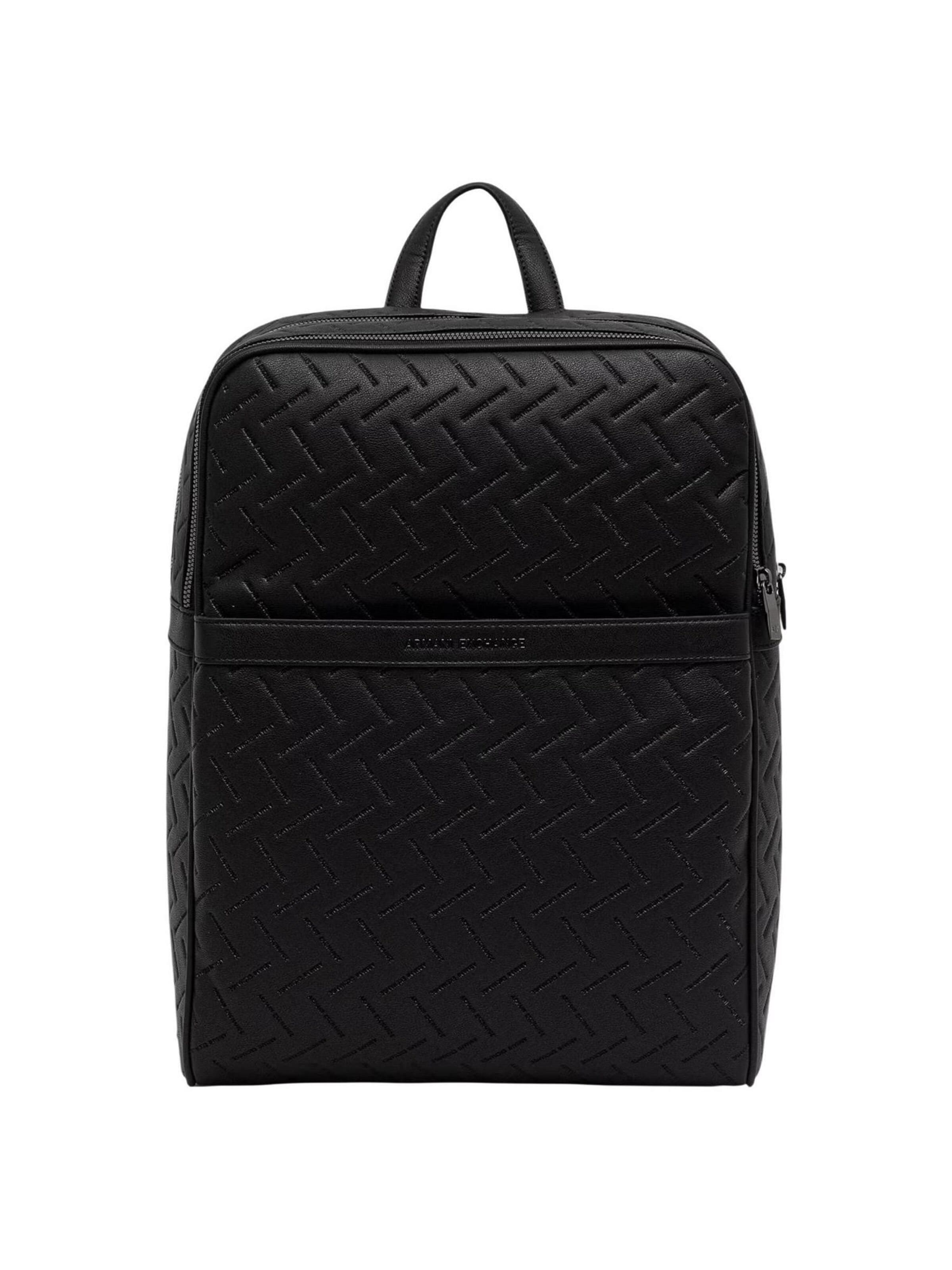 ARMANI EXCHANGE Backpack 'XM002596 AF22652' in Black: front