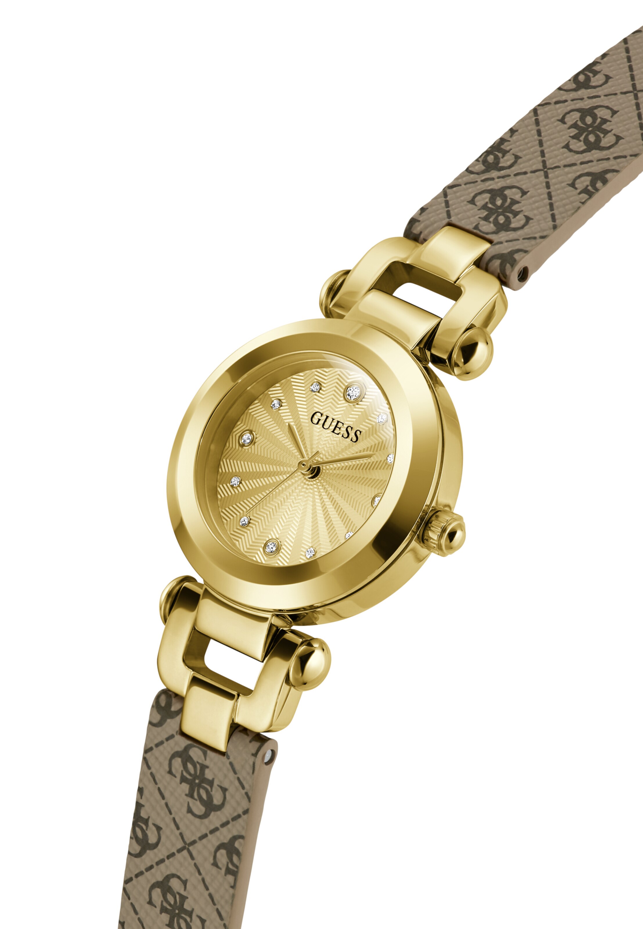 Montre à affichage analogique 'GINGER' GUESS en marron