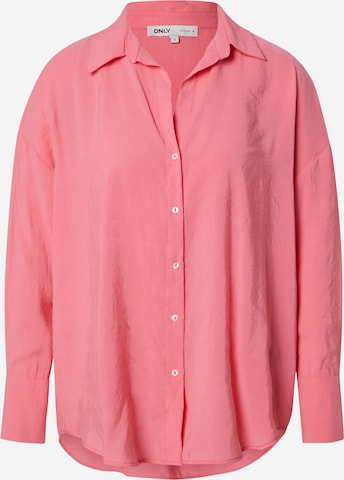 Chemisier 'ONLZAZIMA' ONLY en rose : devant