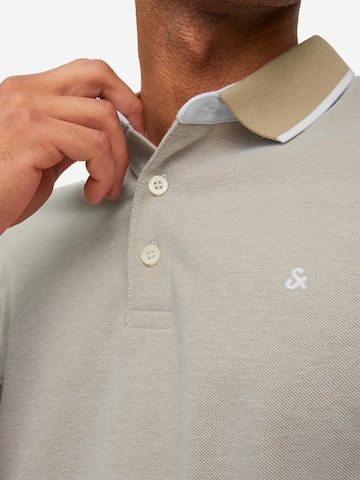 JACK & JONES Shirt 'Paulos - Slim Fit' in Beige