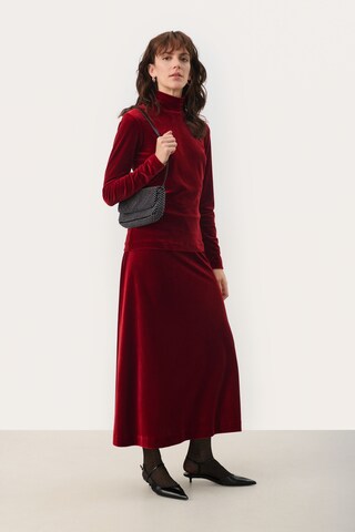 Jupe 'Meya' Part Two en rouge