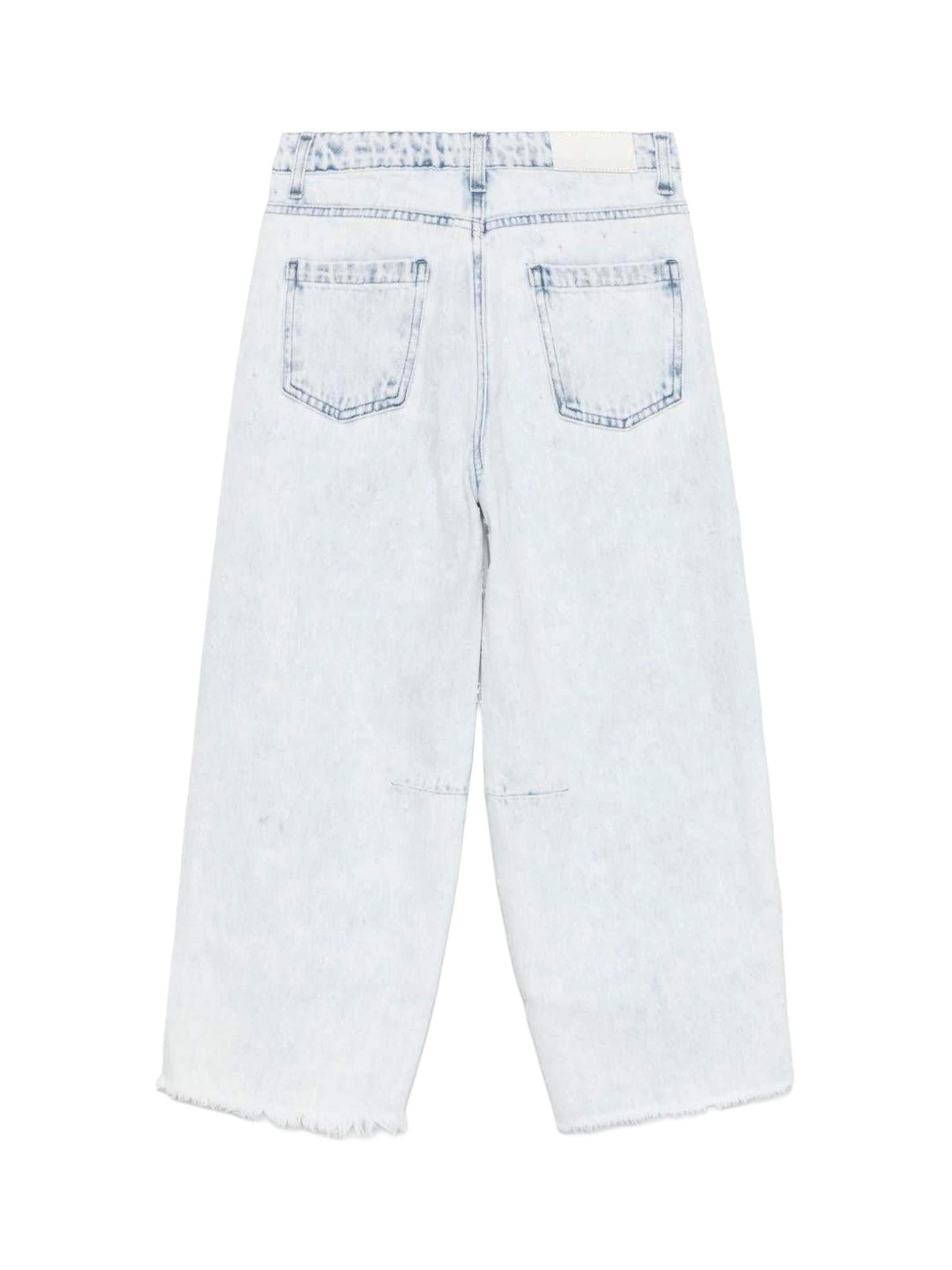 MSGM Loose fit Jeans 'Jeans blu denim chiaro per bambina' in Blue