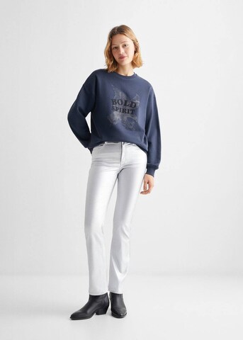 MANGO TEEN Sweatshirt 'Bold' in Blau