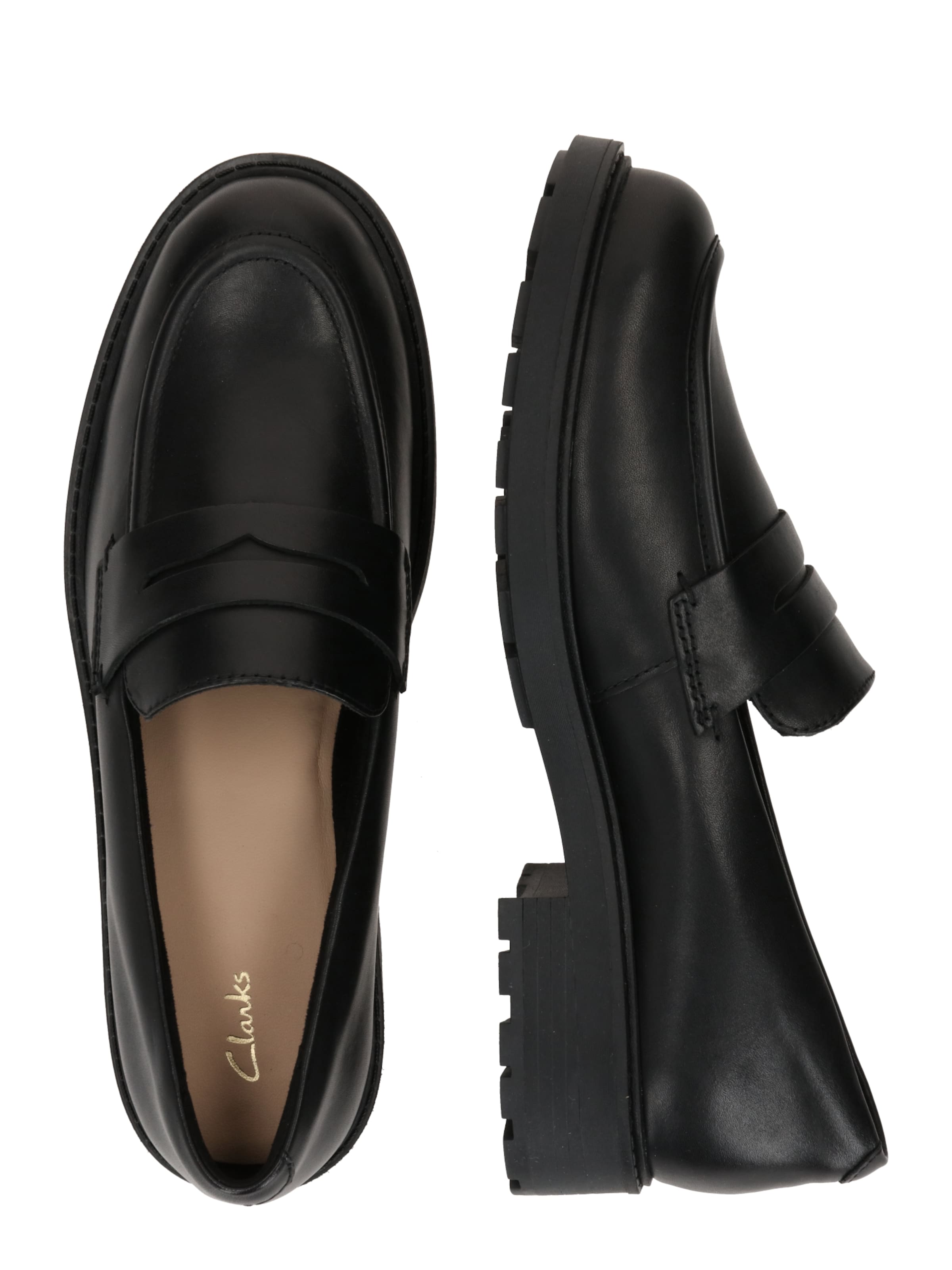 Papuci de casă 'Orinoco2 Penny' de la CLARKS pe negru