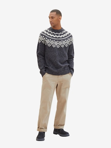 TOM TAILOR - Pullover em cinzento