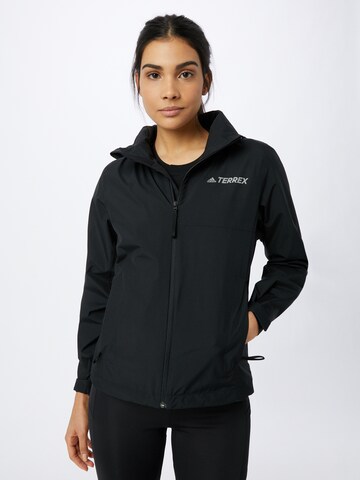 ADIDAS TERREX - Chaqueta de montaña 'Multi Primegreen' en negro: frente