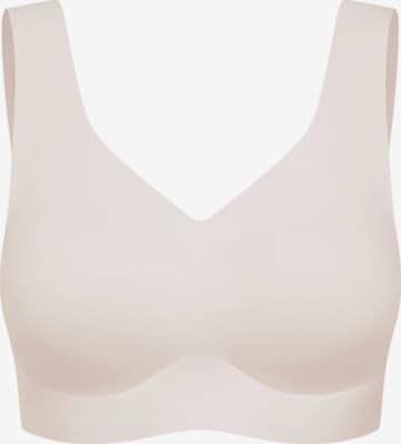 cfab (formerly creamy fabrics) - Sujetador reductor 'Comfort Minimizer Back Support BH' en beige: frente