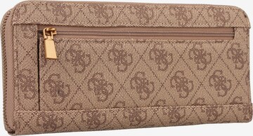 GUESS Portemonnaie 'Brenton' in Beige