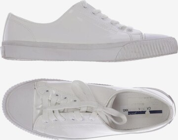 Calvin Klein Jeans Sneakers & Trainers in 39 in White: front
