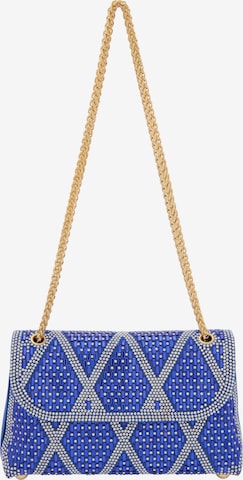 faina - Mala de ombro em azul: frente