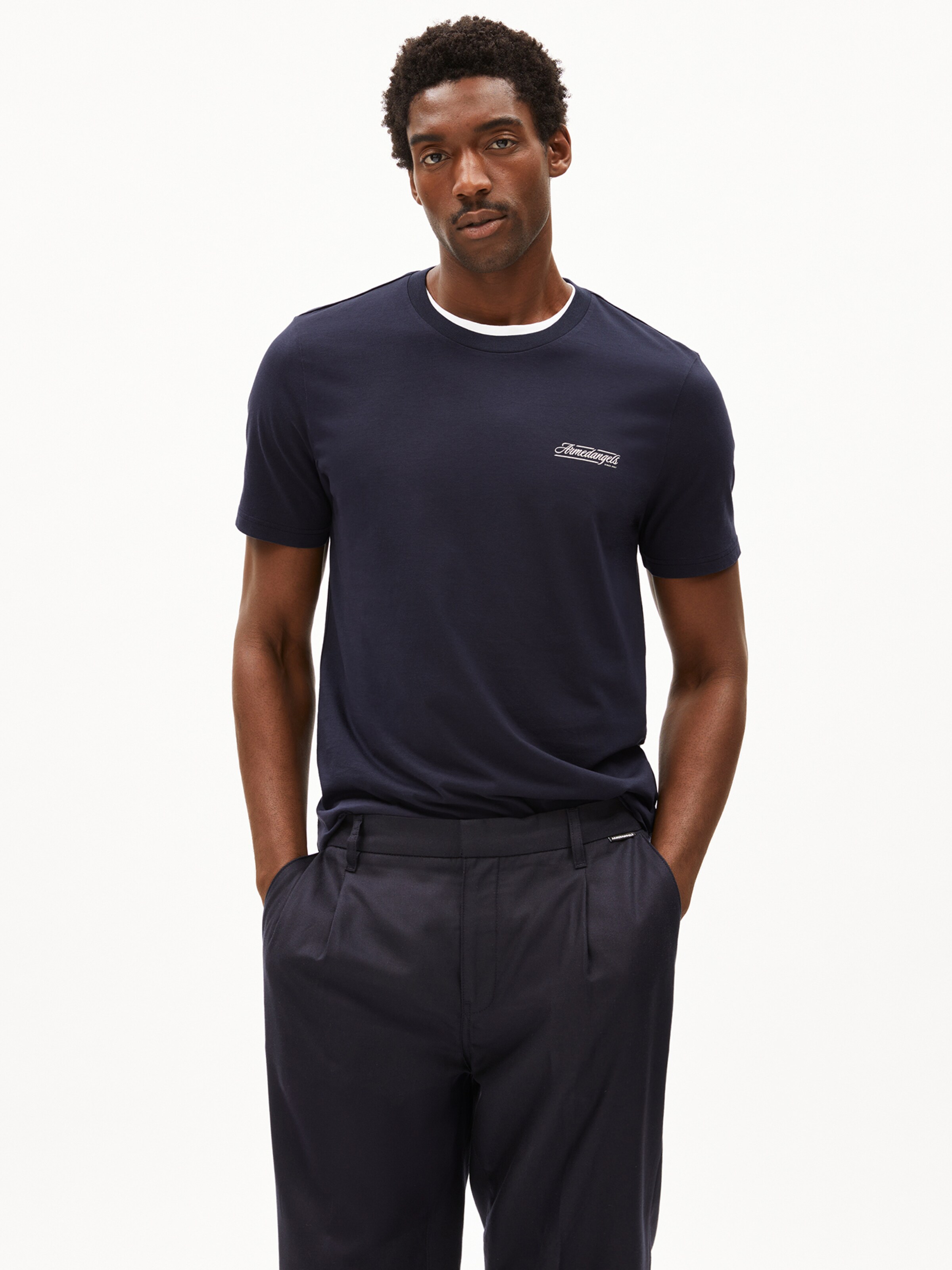 ARMEDANGELS Shirt in Blue: front