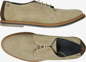 FRANK WRIGHT Halbschuh 42 in Beige: Vorderseite