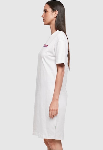 Merchcode Dress 'Summer - Retro' in White